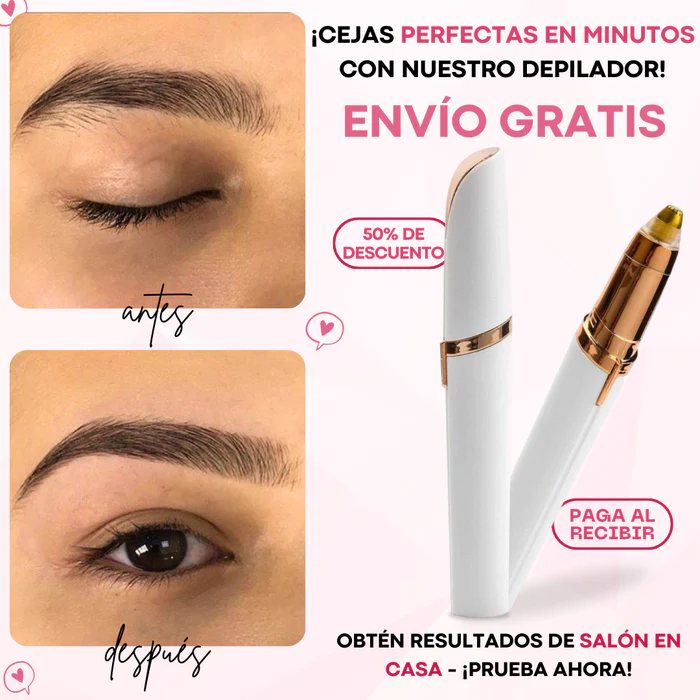 Depilador De Cejas Recargable - Flawless Brows